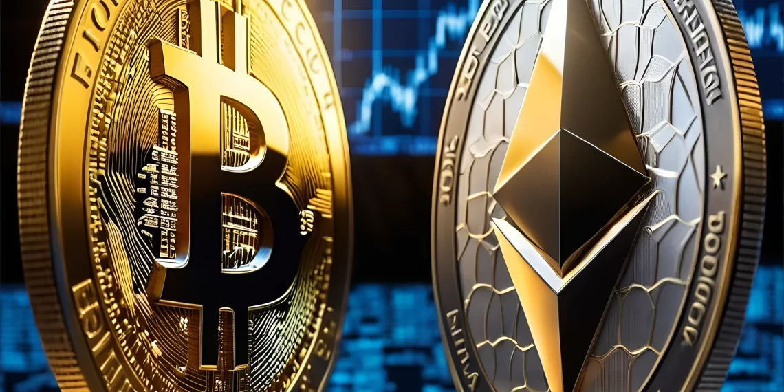 Bitcoin Vs Ethereum Price comparison