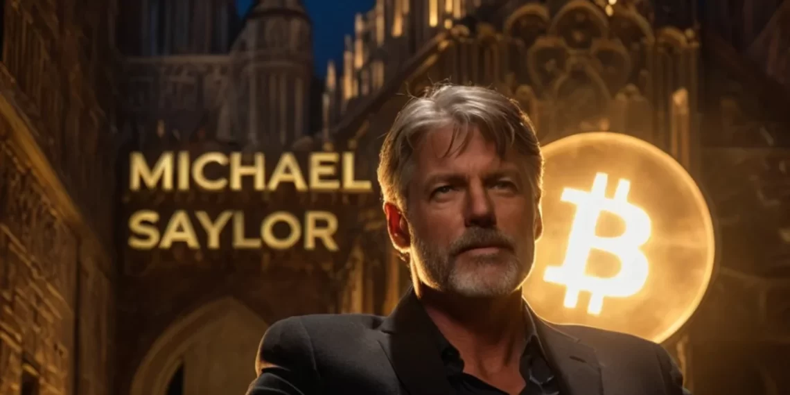 Michael Saylor Celebrates Bitcoin ETF Reserve Hitting 1M BTC