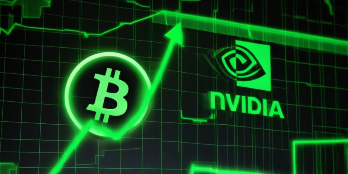 Nvidia Rally Spurs Bitcoin to $100K Odds Surge